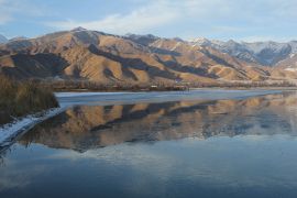 Inverno nella parte nord-orientale del lago