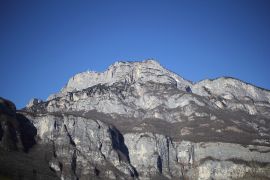 La formazione rocciosa del Sella