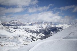 Panorami spettacolari della Val di Fassa