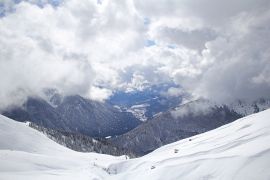 Vista sulla Val di Fassa