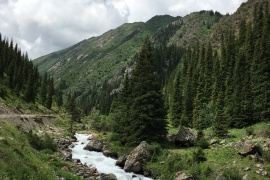 Strada di montagna